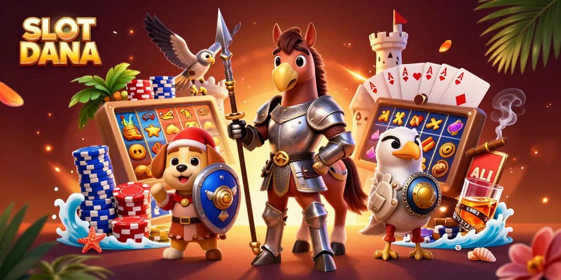 Menangkan SLOT DANA dengan berbagai permainan slot yang seru dan menarik.