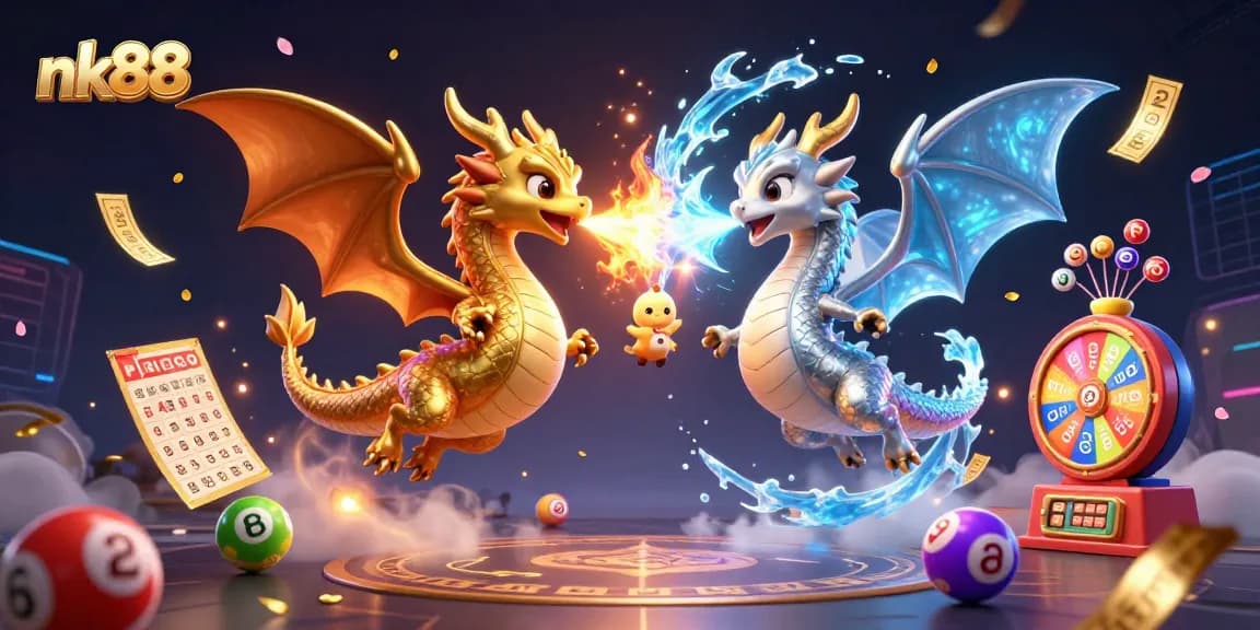 Join the thrilling adventure of nk88 with dynamic cartoons and lottery elements!