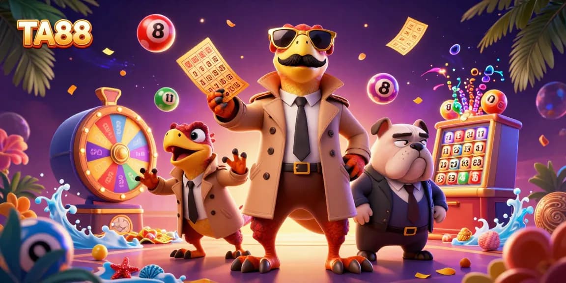TA88 brings excitement to the casino scene with cartoon raptors and lottery elements