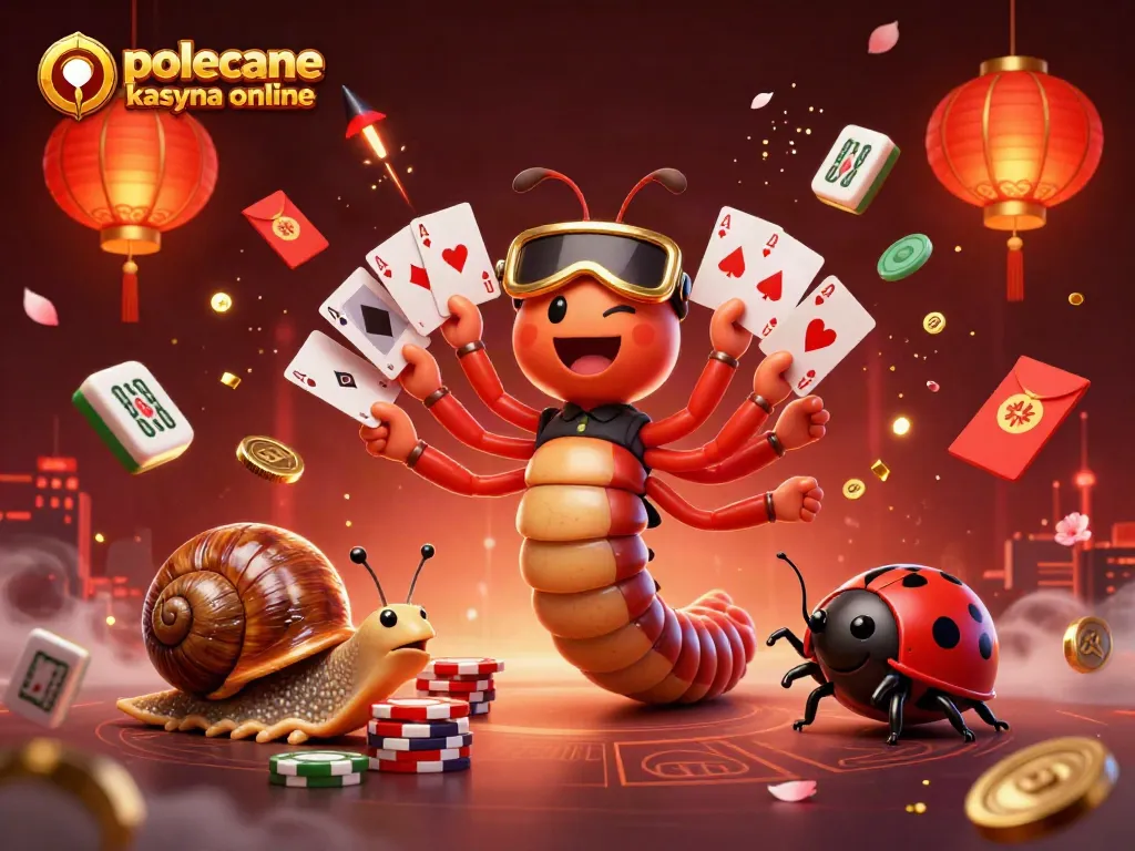 Engage with top polecane kasyna online illustrated by a vibrant casino-themed 3D scene.