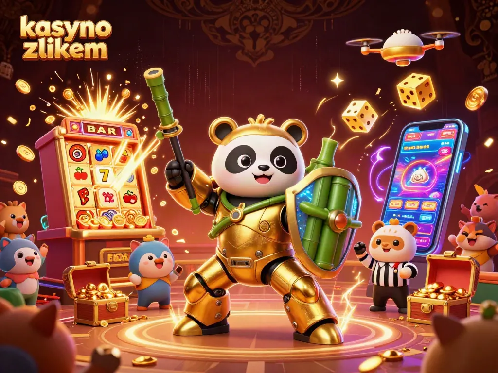 Experience thrilling gameplay at kasyno z blikiem with exciting 3D slot action and vibrant casino elements.