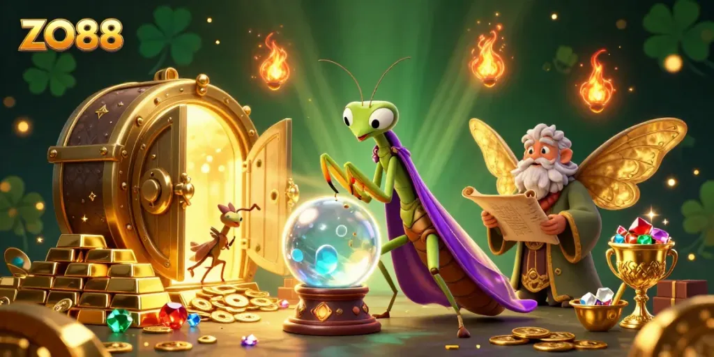 Engage with ZO88's thrilling casino games while experiencing an enchanting atmosphere of fortune telling.