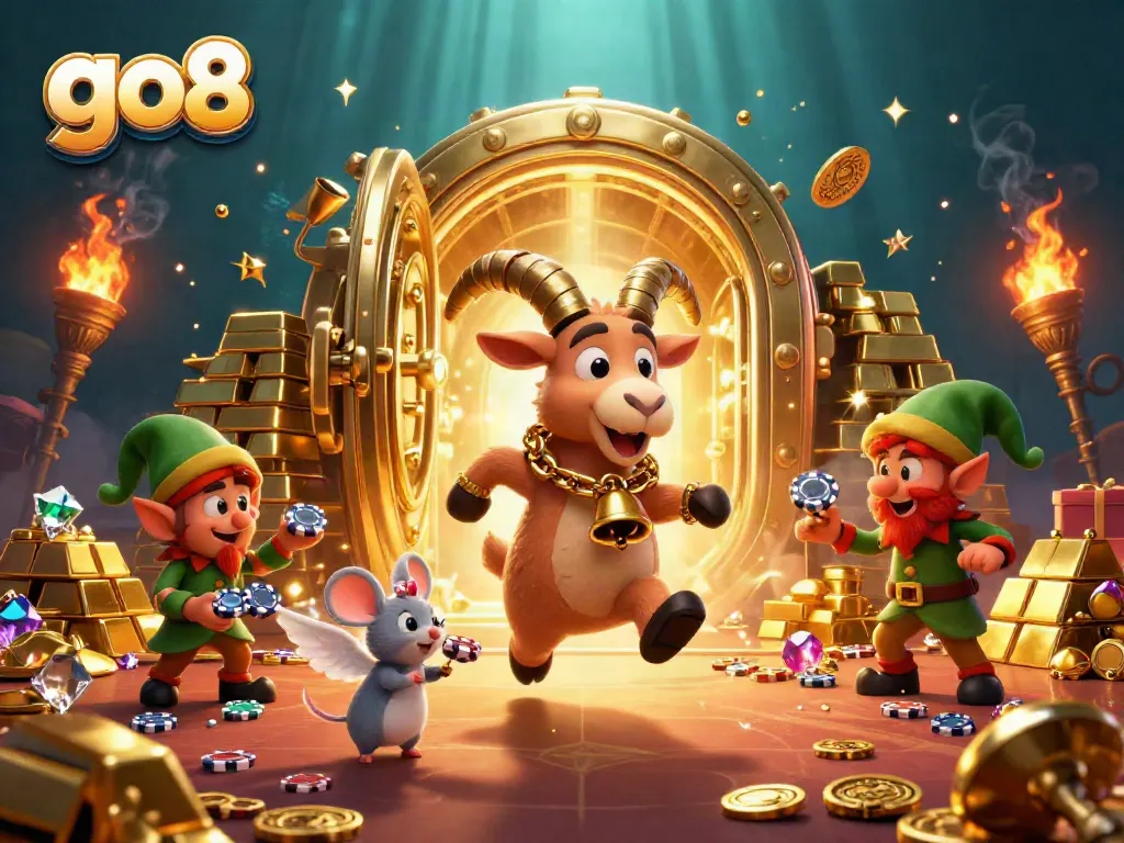 Win big at the go8 casino while navigating through the festive chaos of Krampus and mischievous elves.