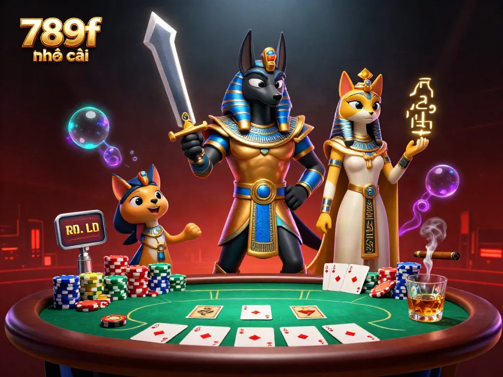 Experience the excitement at 789f nhà cái with vibrant 3D casino action and dynamic characters.