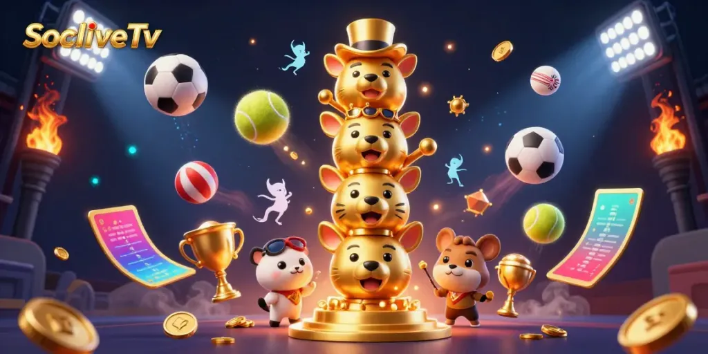 SocoliveTv delivers action-packed sports betting experiences with vibrant graphics and engaging elements.