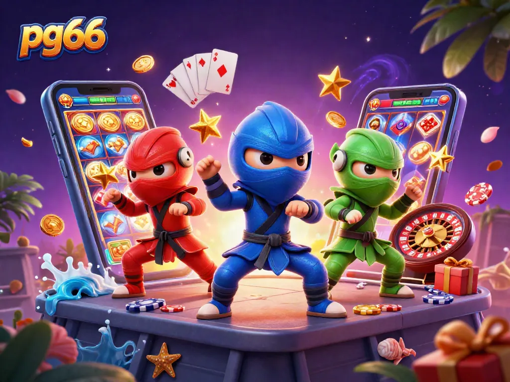 Play exciting games with pg66's vibrant slots and dynamic casino atmosphere.