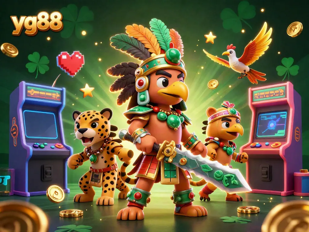 Engage with thrilling gameplay at yg88 featuring vibrant characters amidst casino excitement.