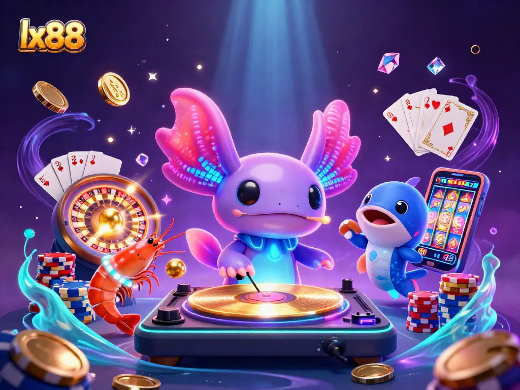 Engage with the lx88 experience through underwater casino action featuring vibrant characters and dynamic elements.