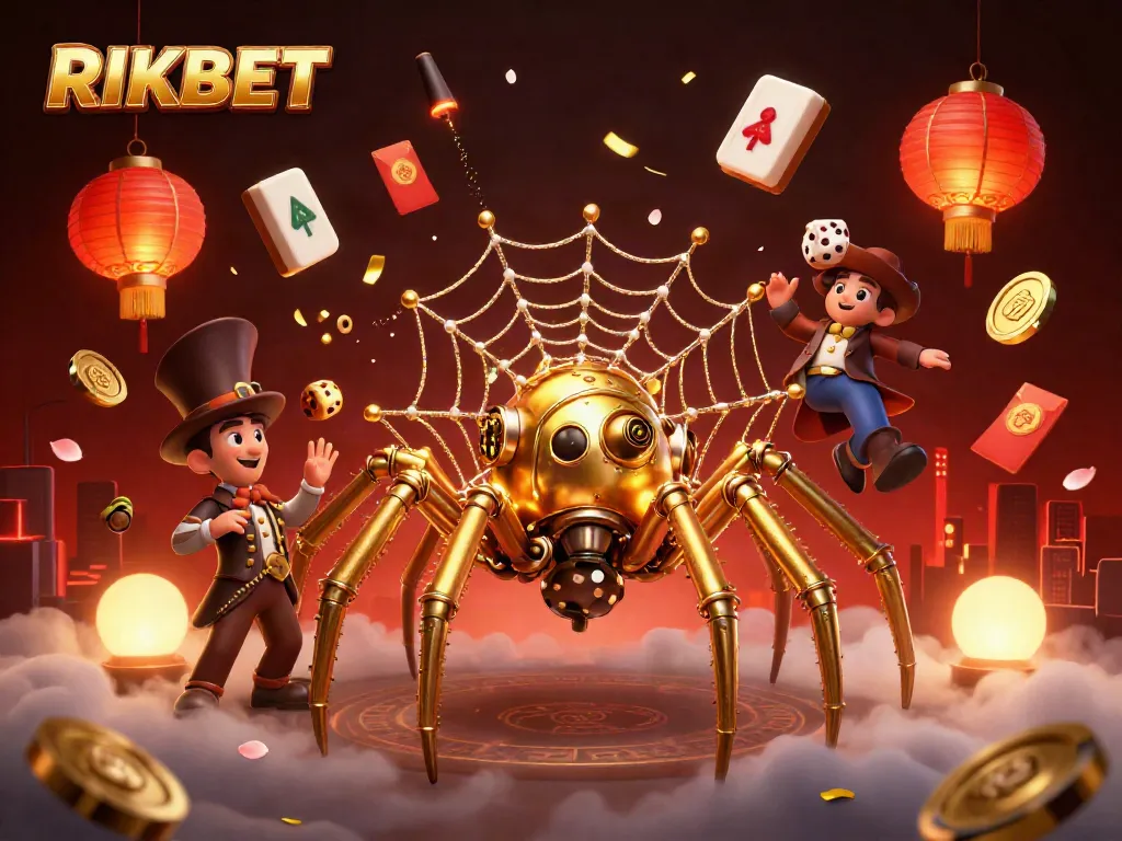 Play exciting slots at RIKBET with a rich, immersive 3D illustration.