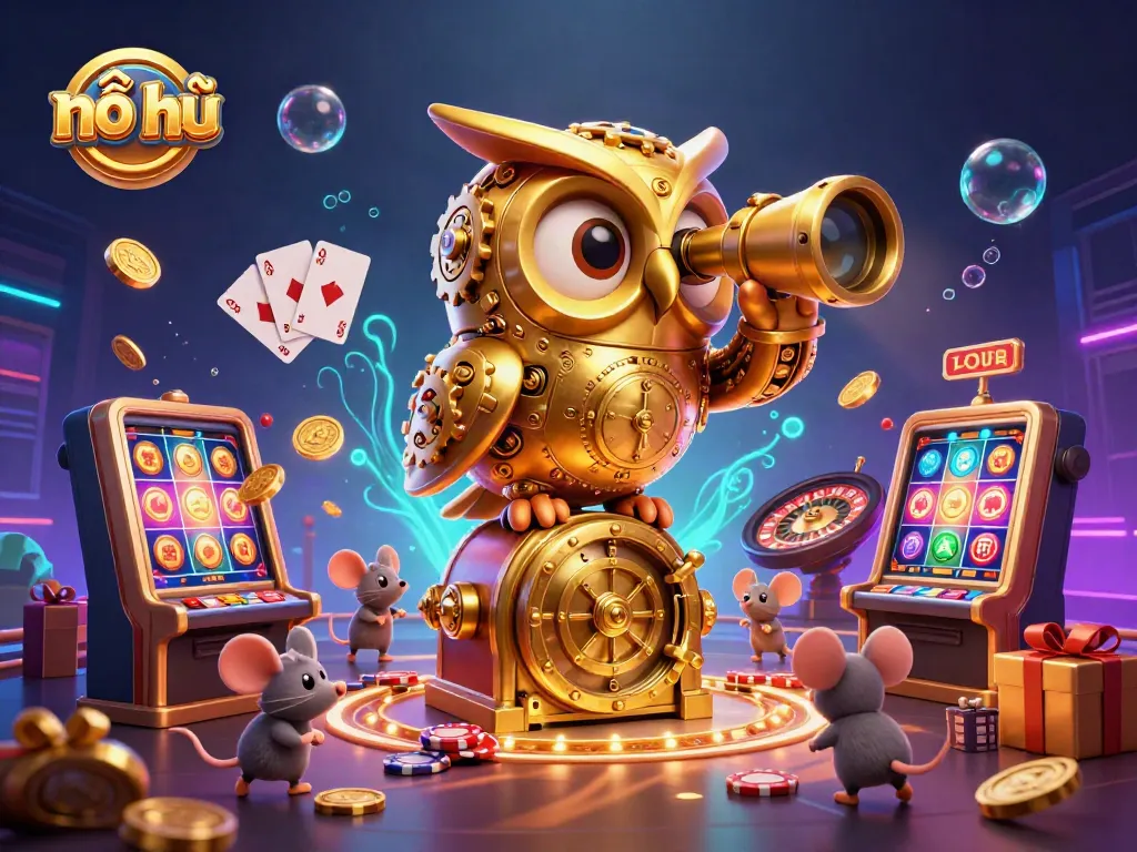 Spin the reels in the vibrant nổ hũ casino scene teeming with excitement and golden rewards.